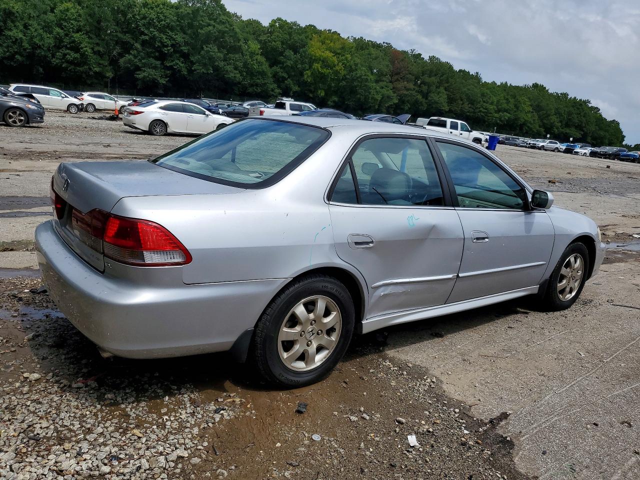 2001 Honda Accord Ex Silver vin: 1HGCG56691A014302