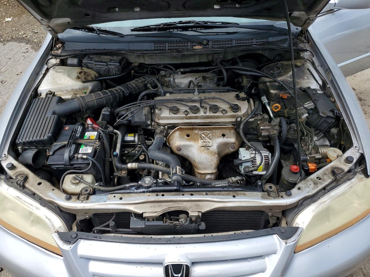 2001 Honda Accord Ex Silver vin: 1HGCG56691A014302
