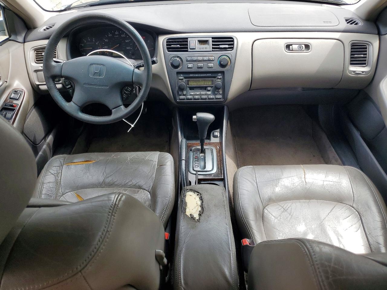 2001 Honda Accord Ex Silver vin: 1HGCG56691A014302