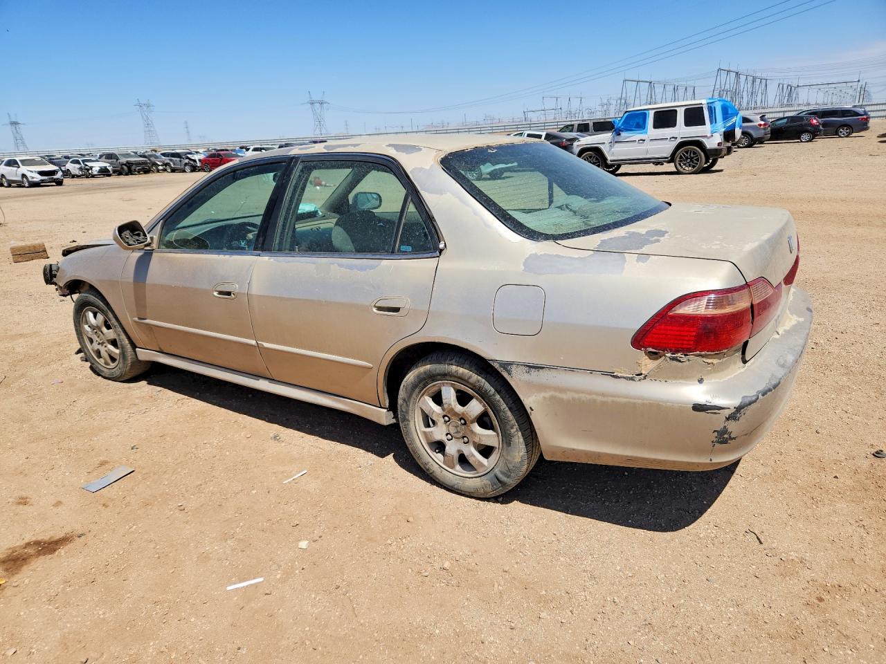 2002 Honda Accord Ex Желто-коричневый vin: 1HGCG56692A089521