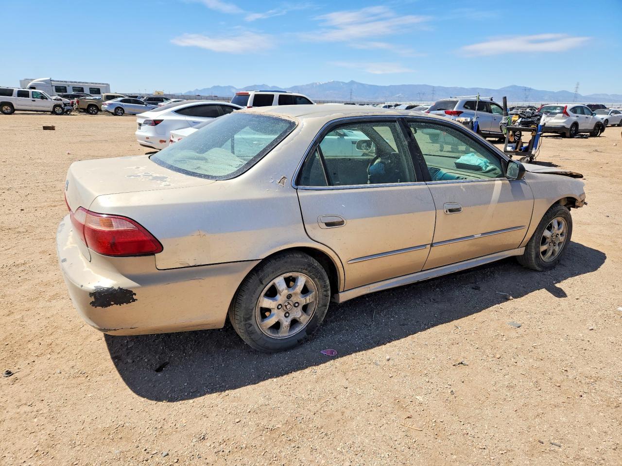 2002 Honda Accord Ex Желто-коричневый vin: 1HGCG56692A089521