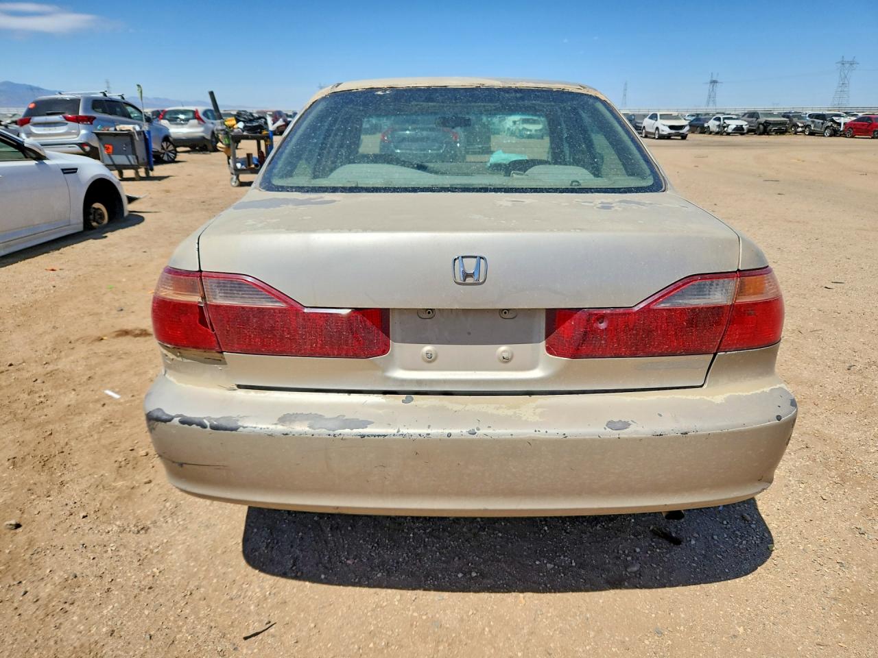 2002 Honda Accord Ex Желто-коричневый vin: 1HGCG56692A089521
