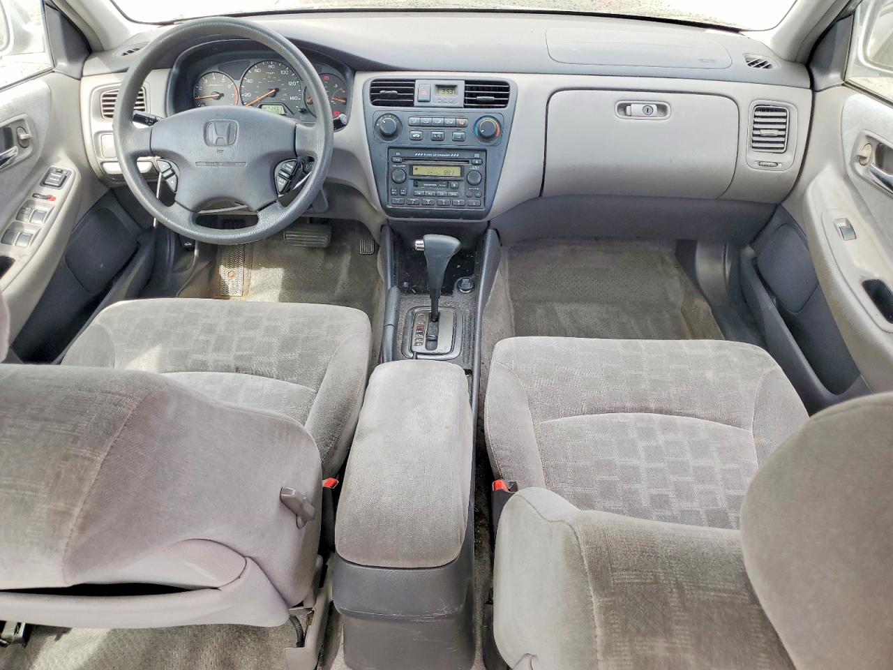 2002 Honda Accord Ex Silver vin: 1HGCG56692A118001
