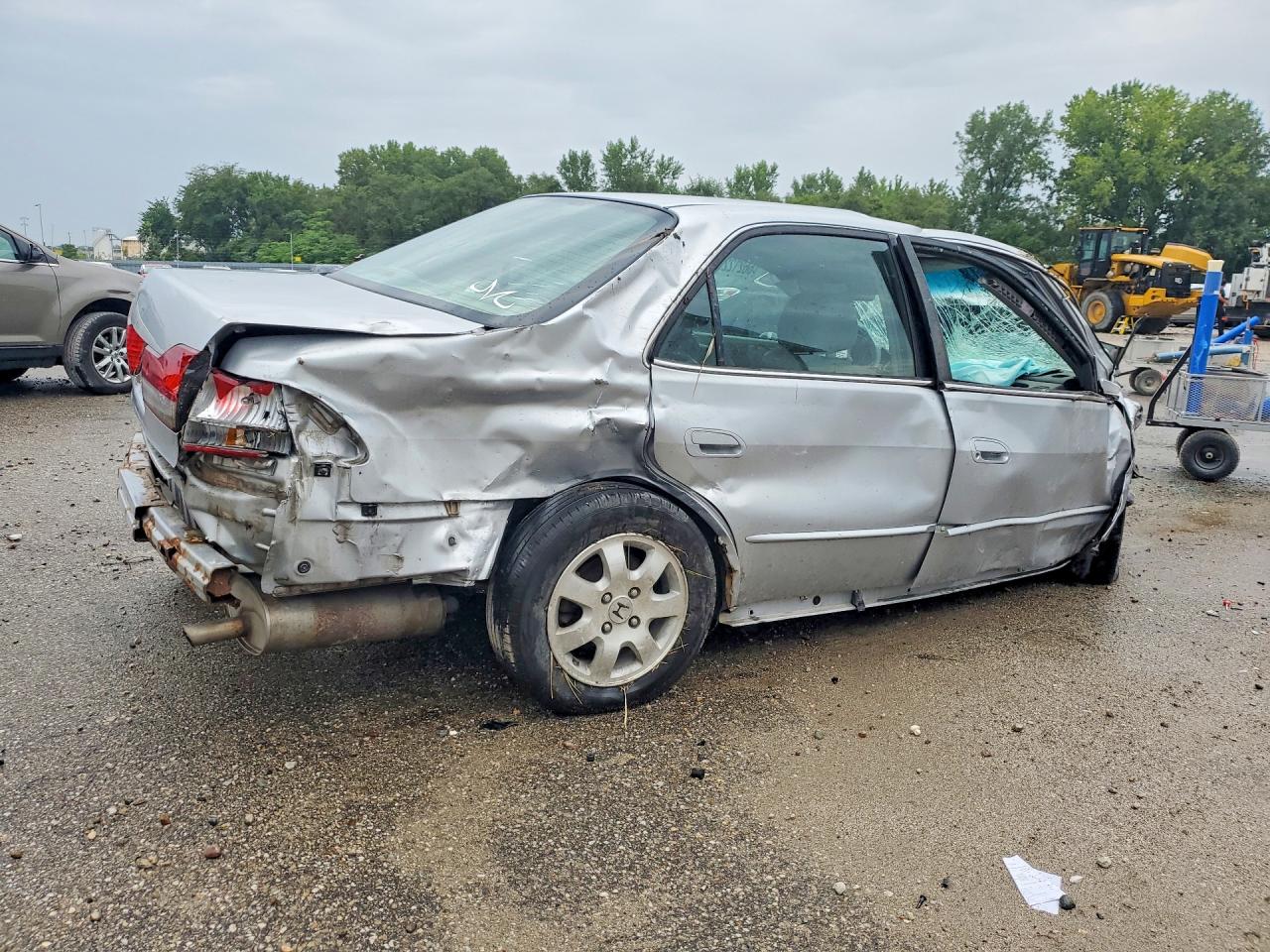 2002 Honda Accord Ex Серебряный vin: 1HGCG56692A156523