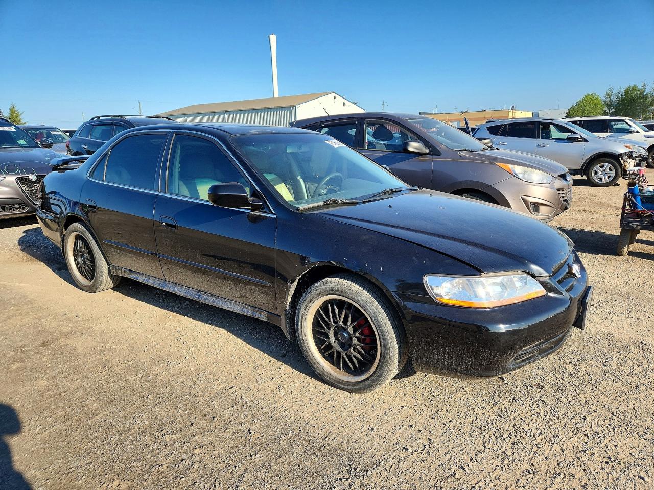2002 Honda Accord Ex Черный vin: 1HGCG56692A819430