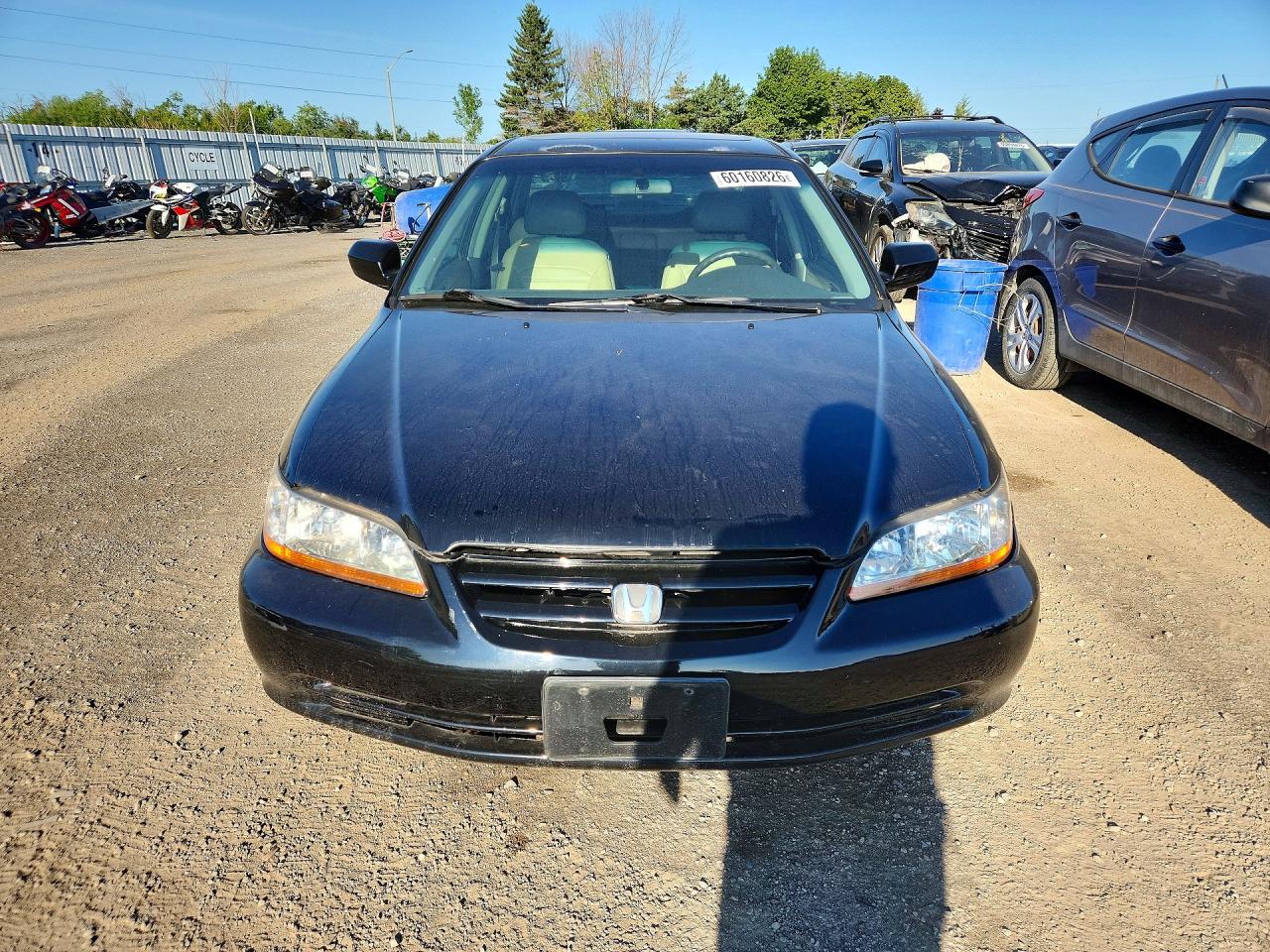 2002 Honda Accord Ex Черный vin: 1HGCG56692A819430