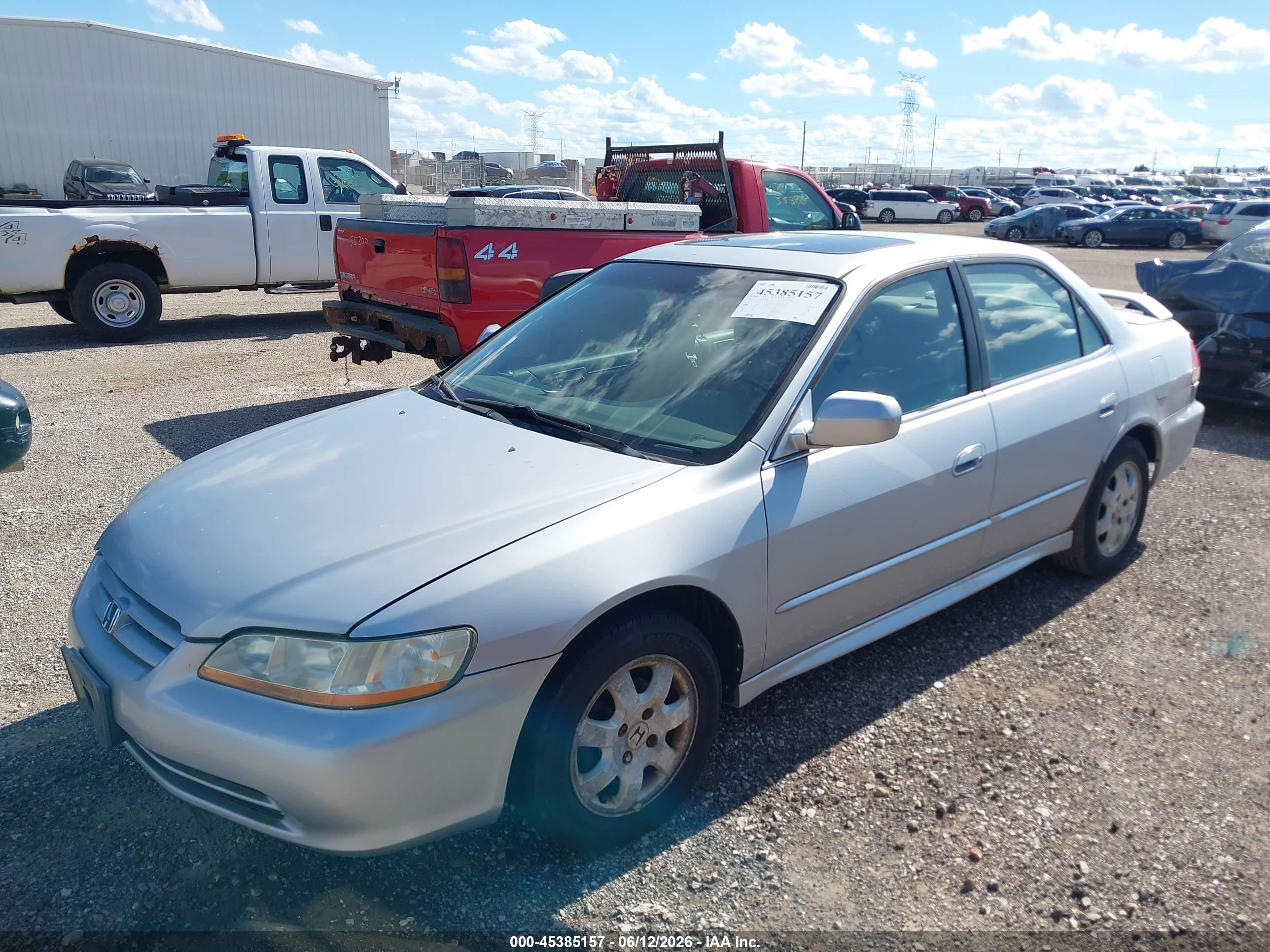 2001 Honda Accord 2.3 Ex Silver vin: 1HGCG566X1A119463