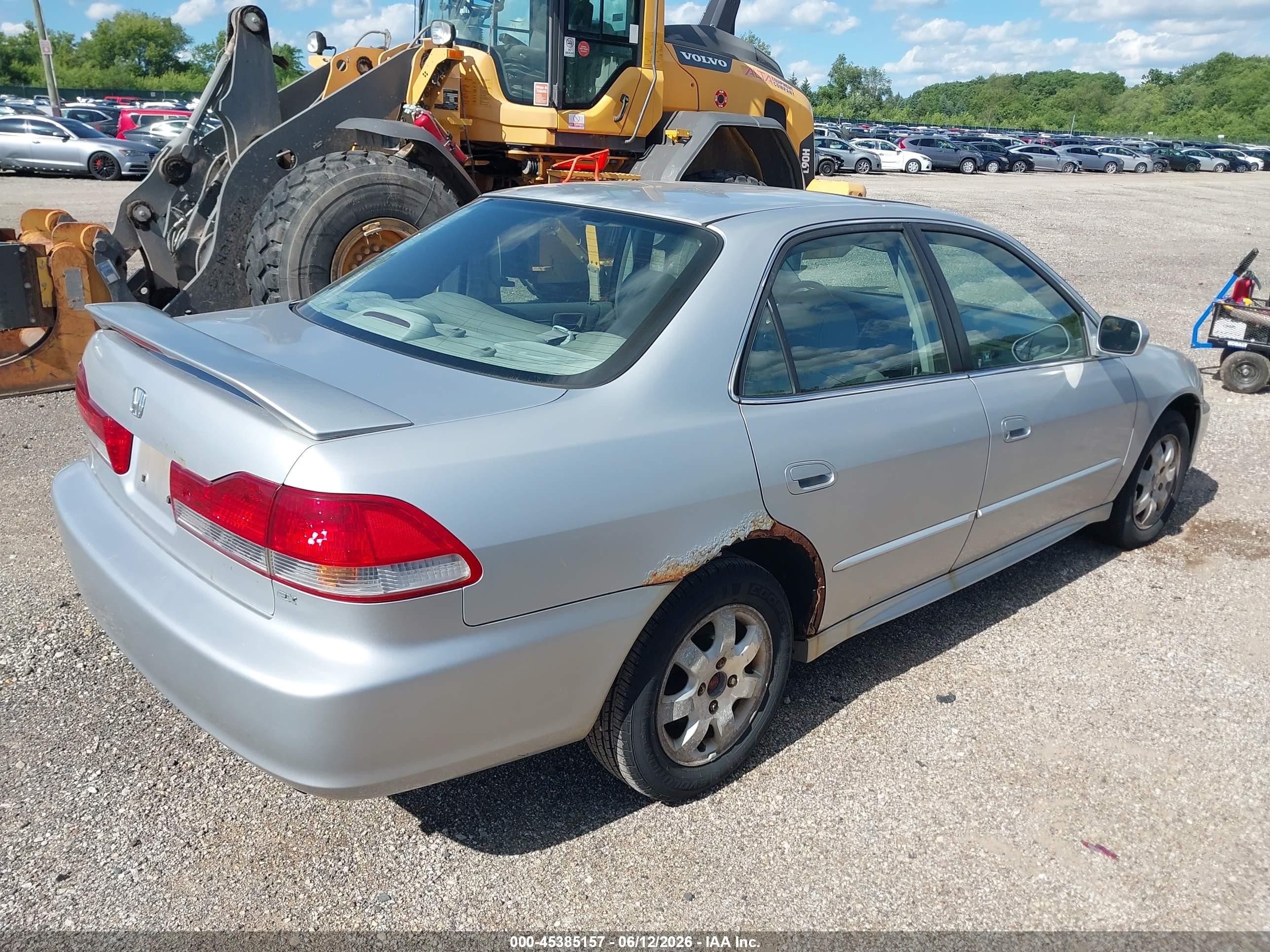 2001 Honda Accord 2.3 Ex Silver vin: 1HGCG566X1A119463