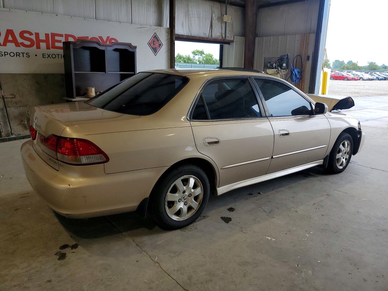 2001 Honda Accord Ex Tan vin: 1HGCG566X1A127417