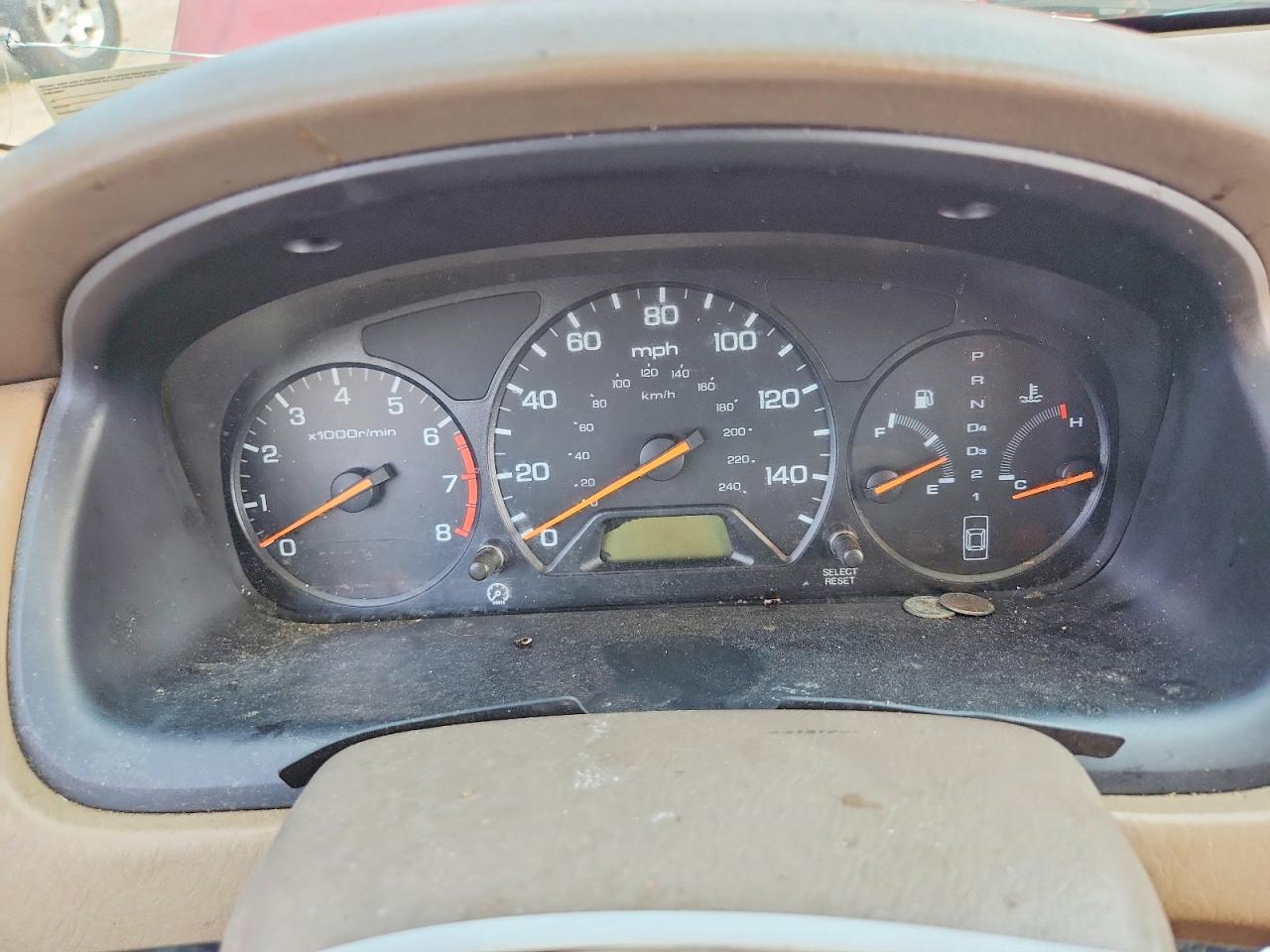 2002 Honda Accord Se Red vin: 1HGCG56712A005362