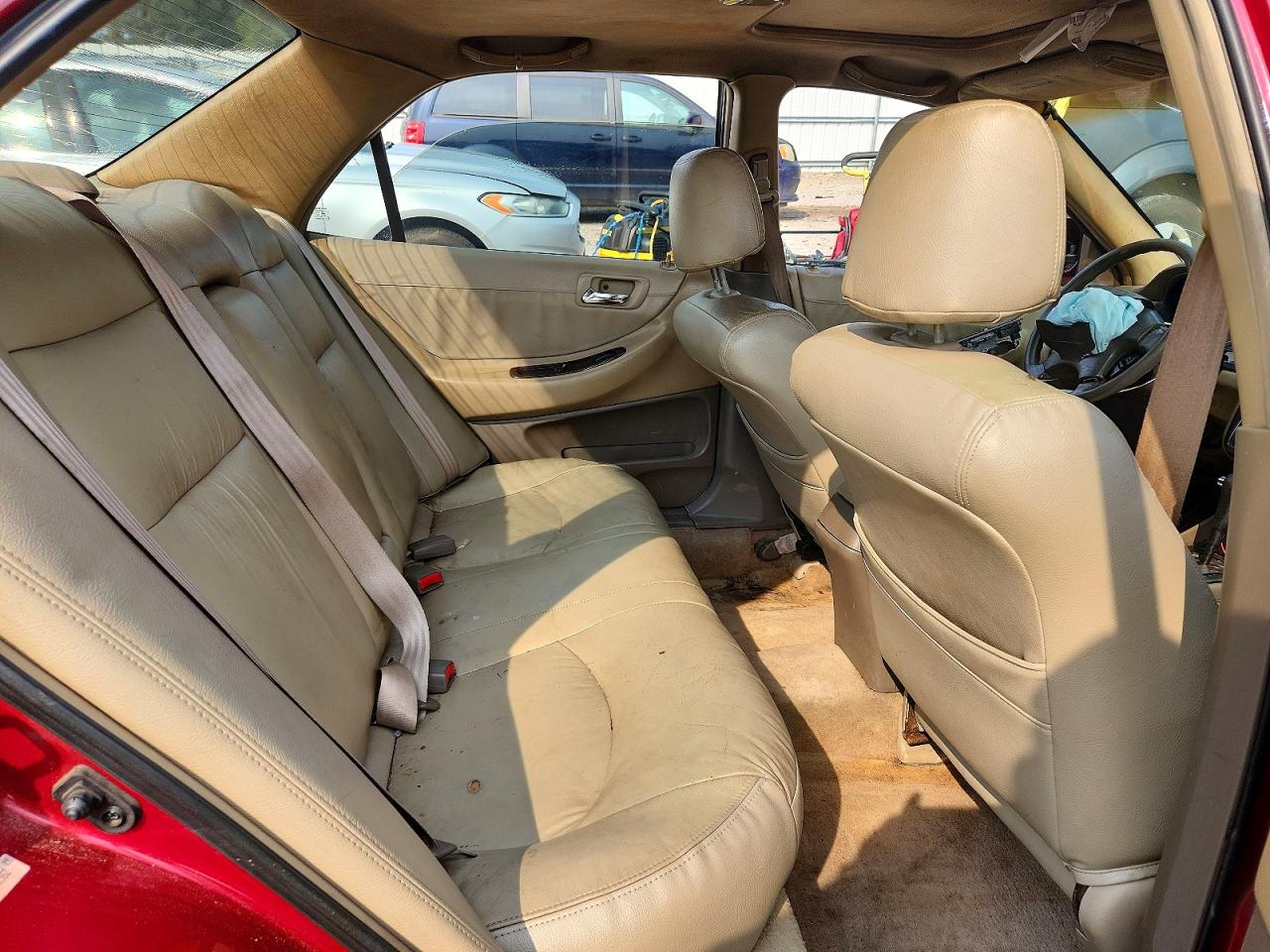 2002 Honda Accord Se Red vin: 1HGCG56712A005362
