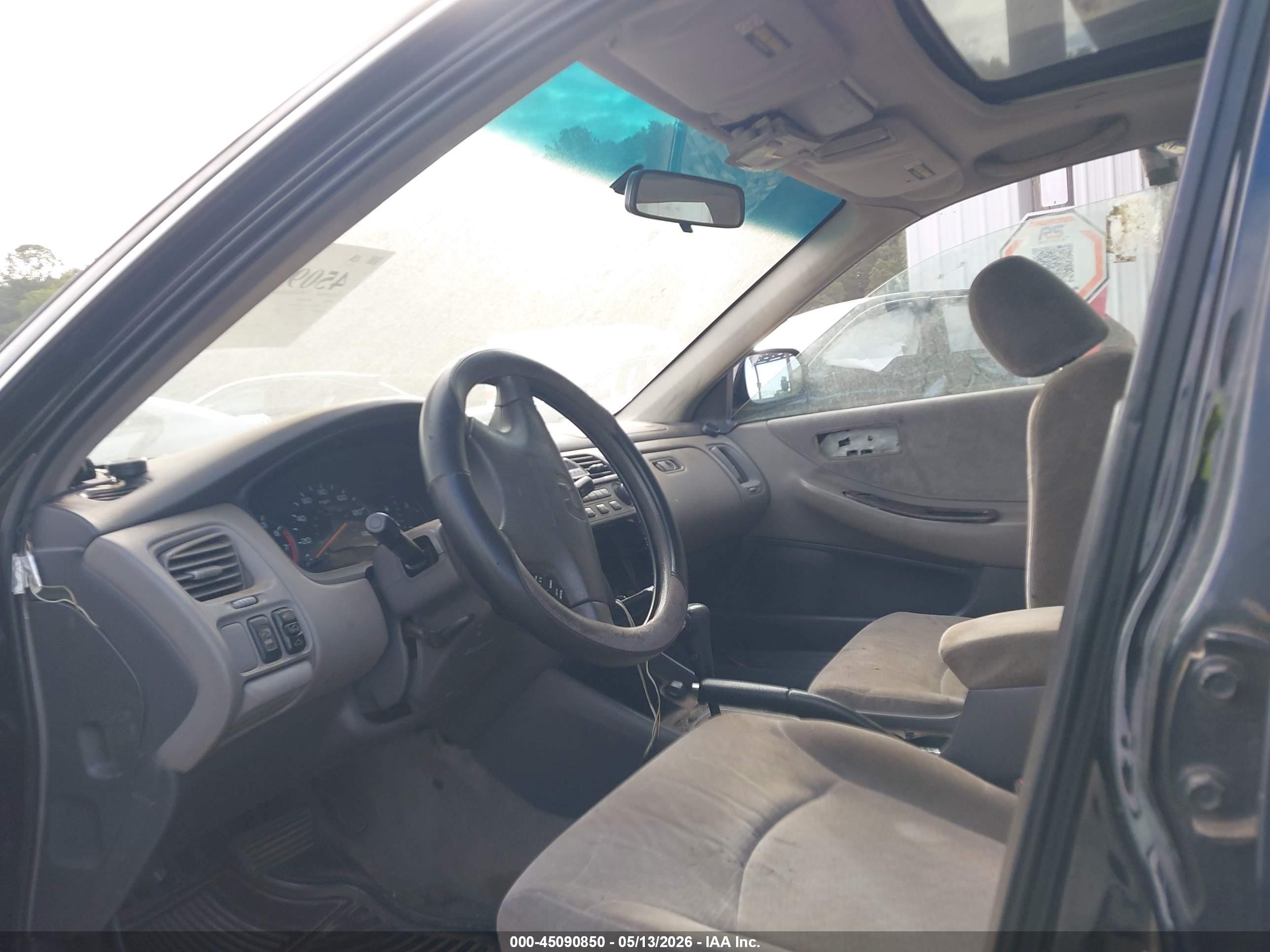 2002 Honda Accord 2.3 Se Черный vin: 1HGCG56712A006303