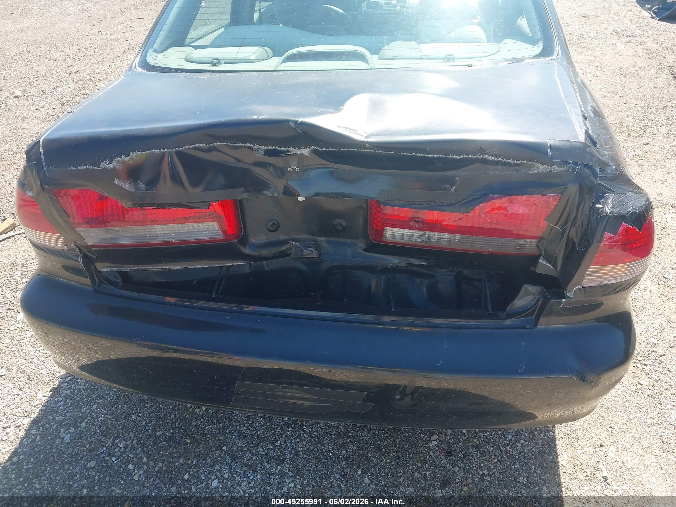 2002 Honda Accord 2.3 Se Black vin: 1HGCG56712A067019