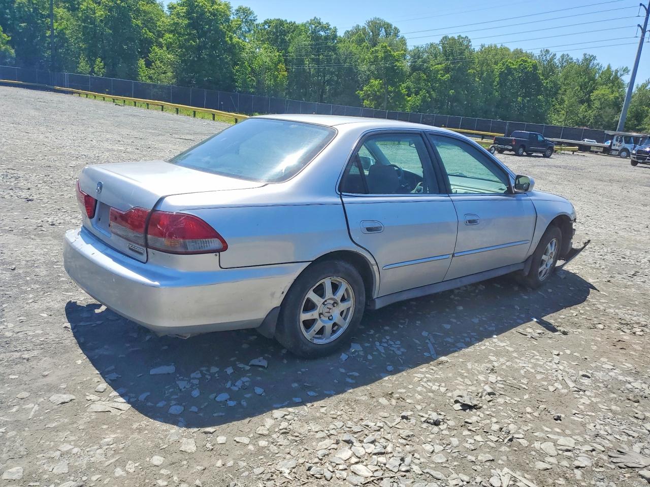 2002 Honda Accord Se Silver vin: 1HGCG56712A085097