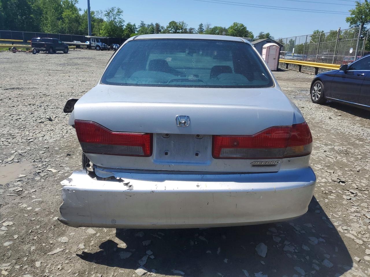 2002 Honda Accord Se Silver vin: 1HGCG56712A085097