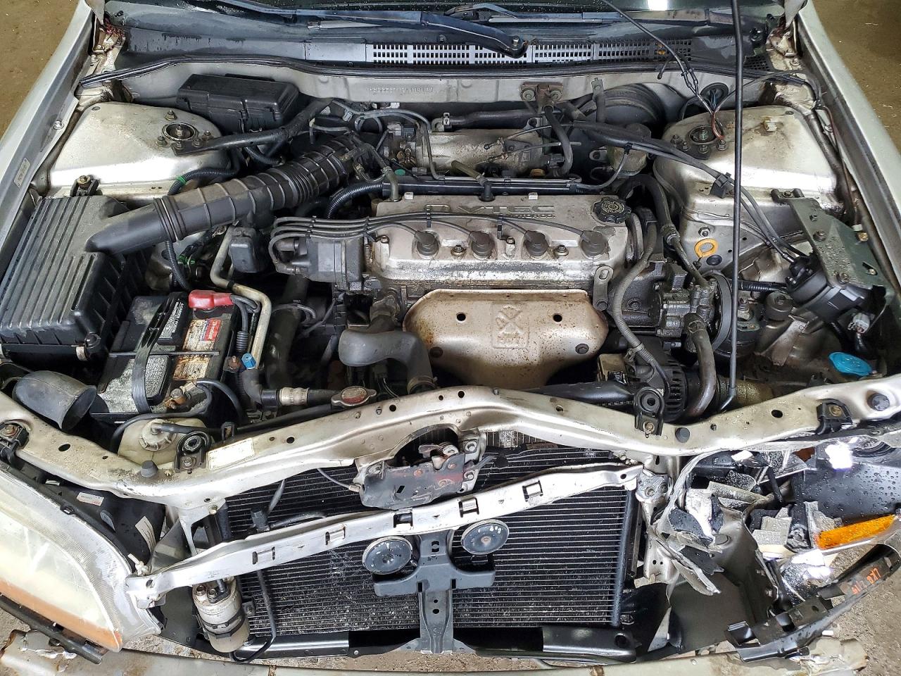 2002 Honda Accord Se Silver vin: 1HGCG56712A138137