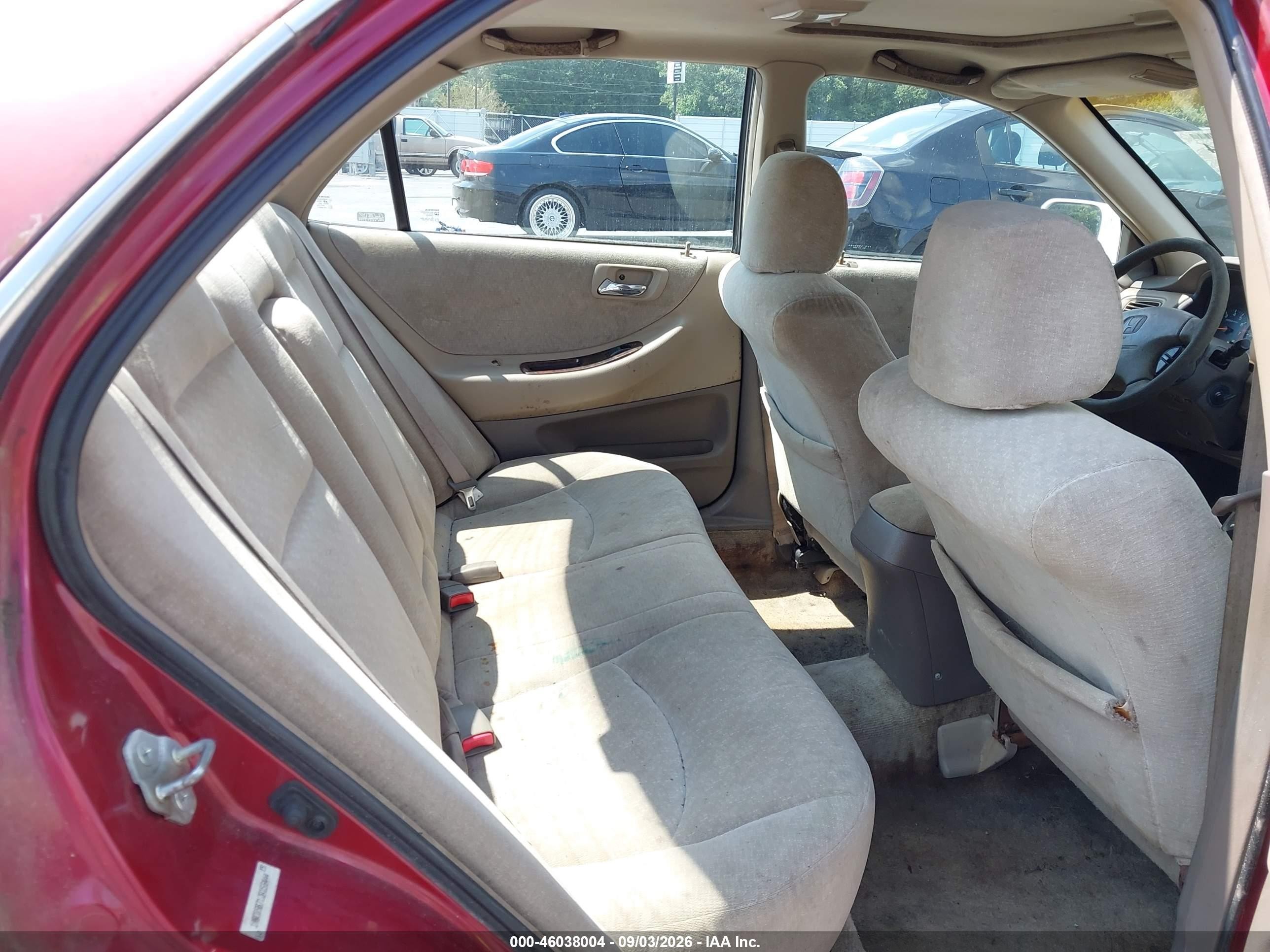 2002 Honda Accord 2.3 Se Red vin: 1HGCG56712A156444
