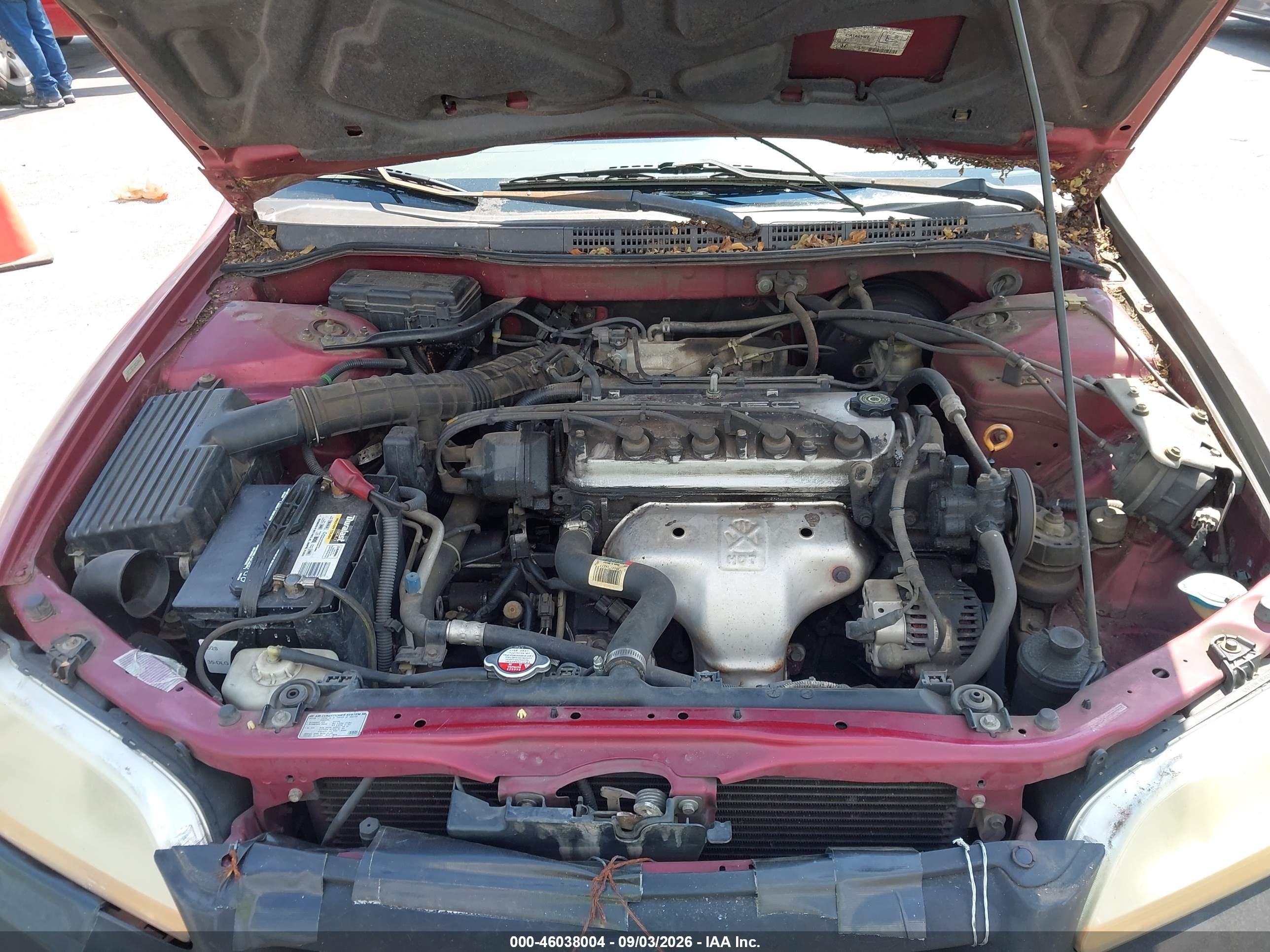 2002 Honda Accord 2.3 Se Red vin: 1HGCG56712A156444