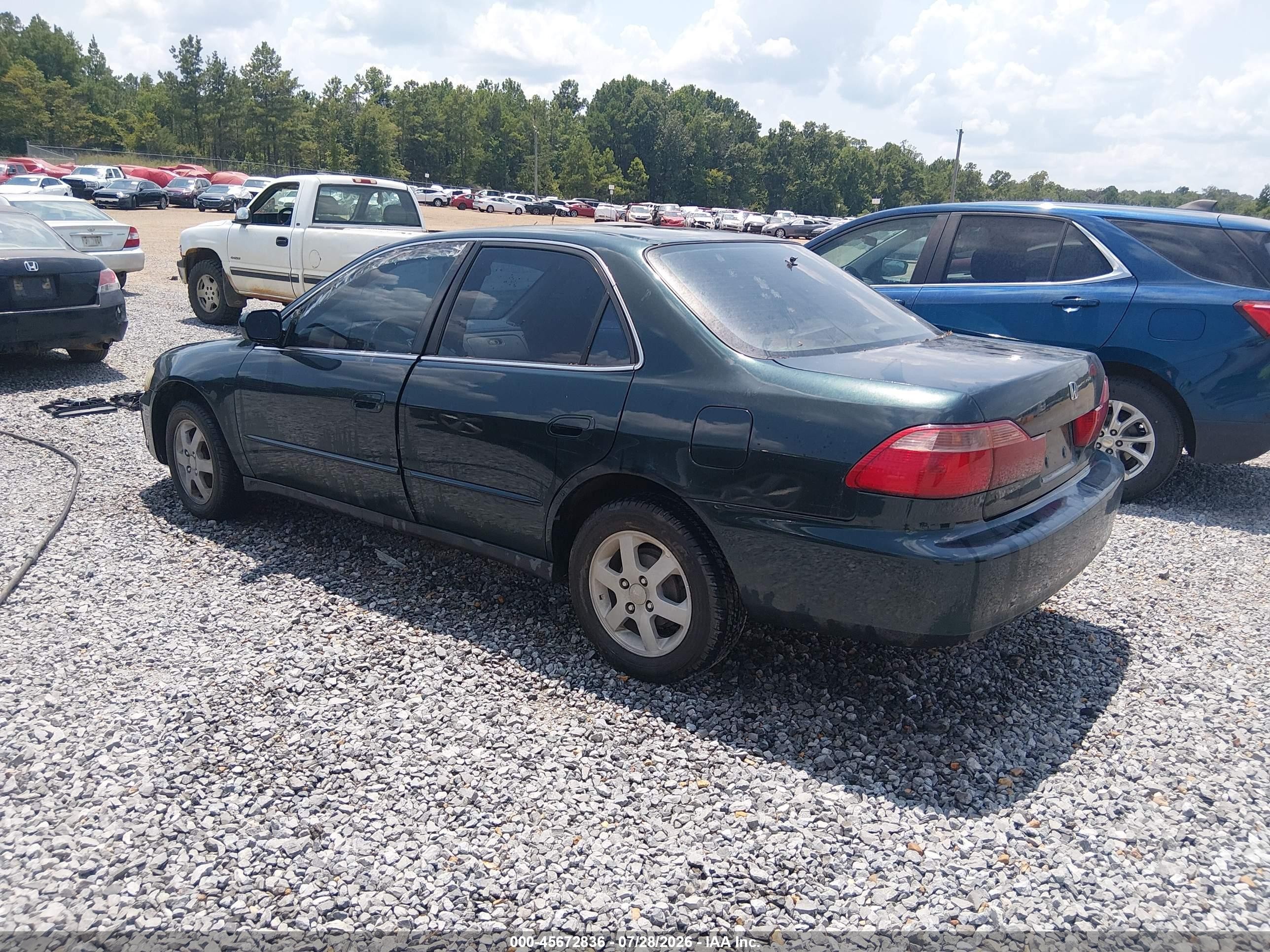 2000 Honda Accord 2.3 Se Green vin: 1HGCG5671YA090468