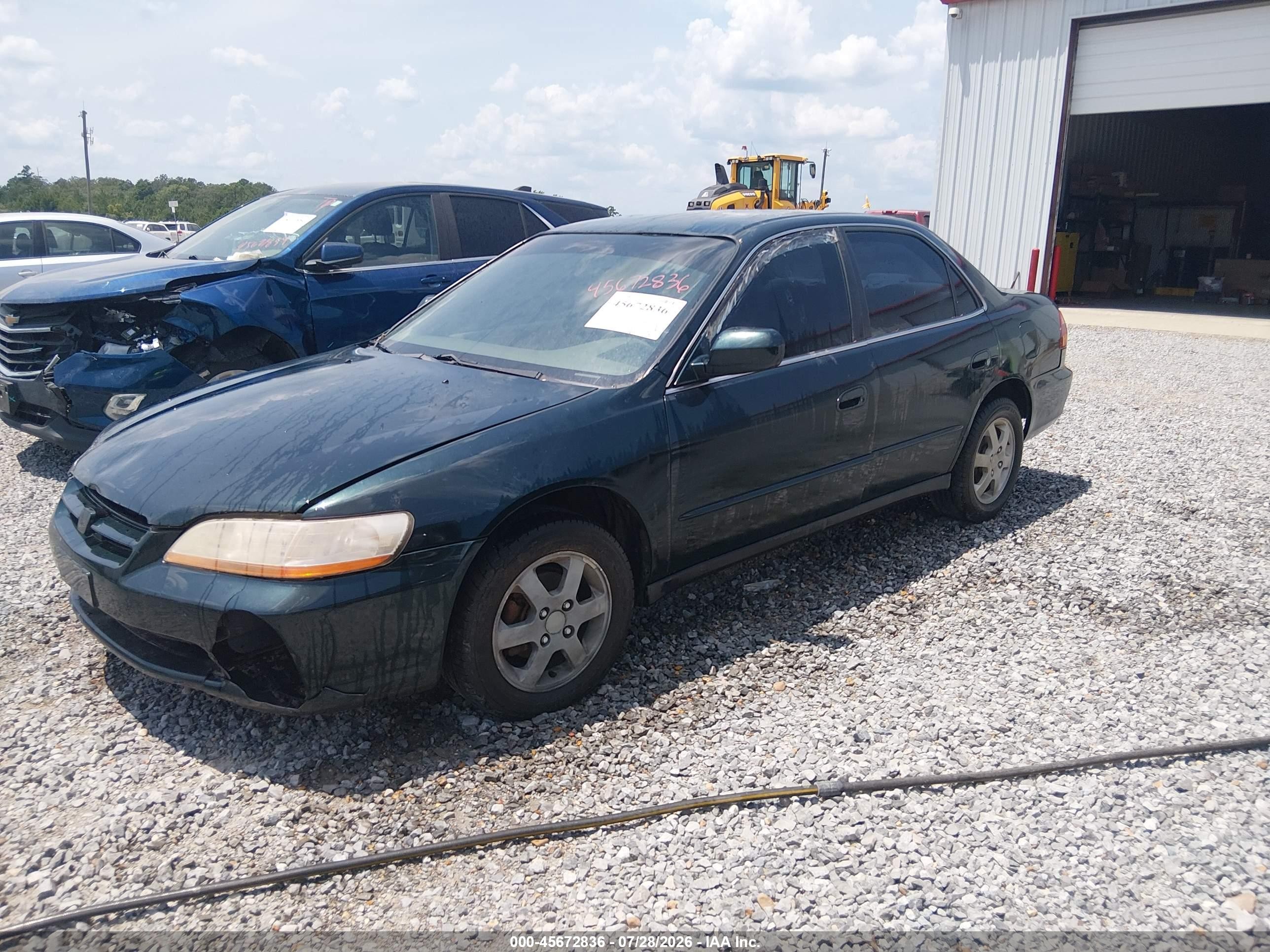 2000 Honda Accord 2.3 Se Green vin: 1HGCG5671YA090468