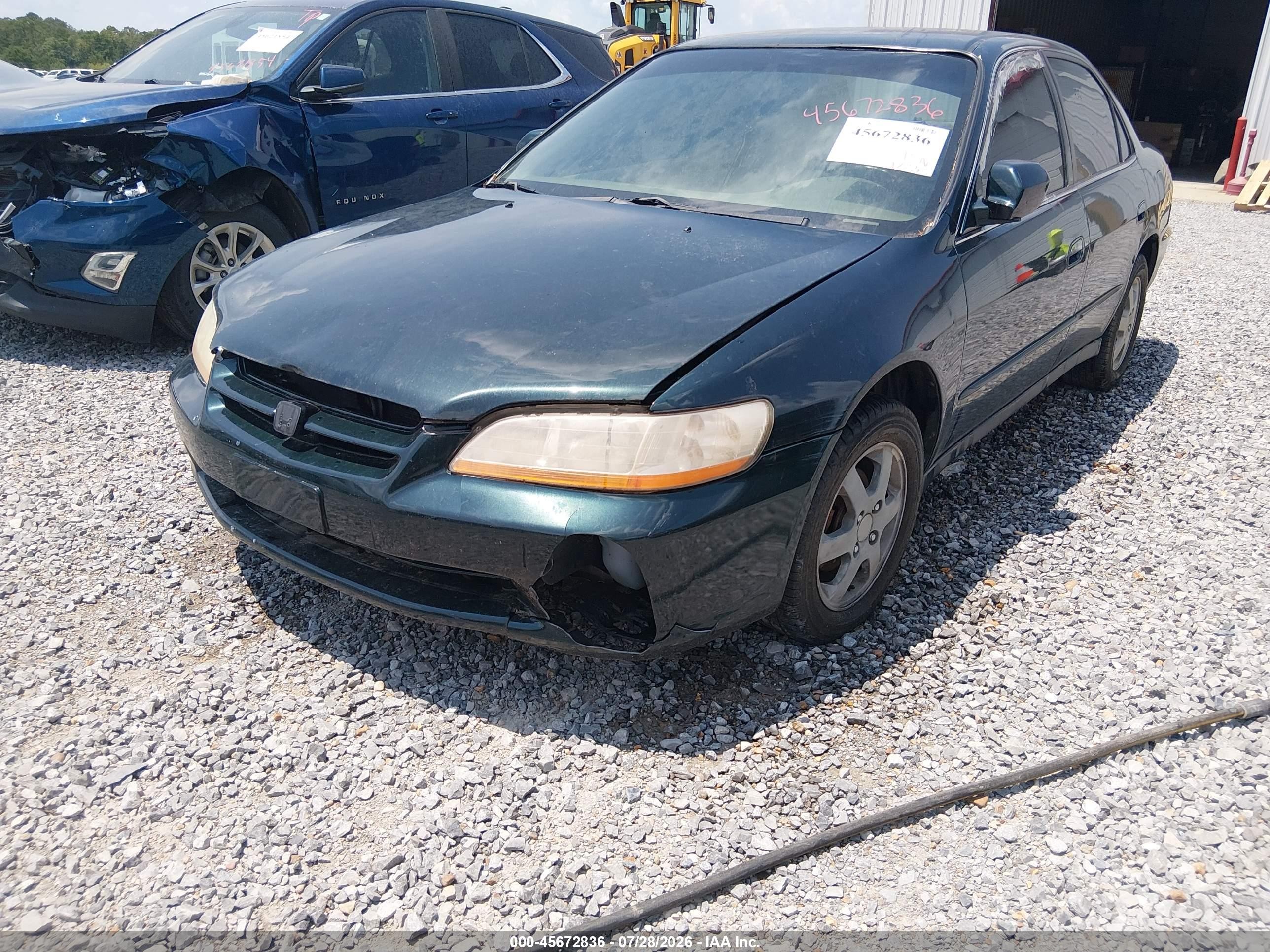 2000 Honda Accord 2.3 Se Green vin: 1HGCG5671YA090468