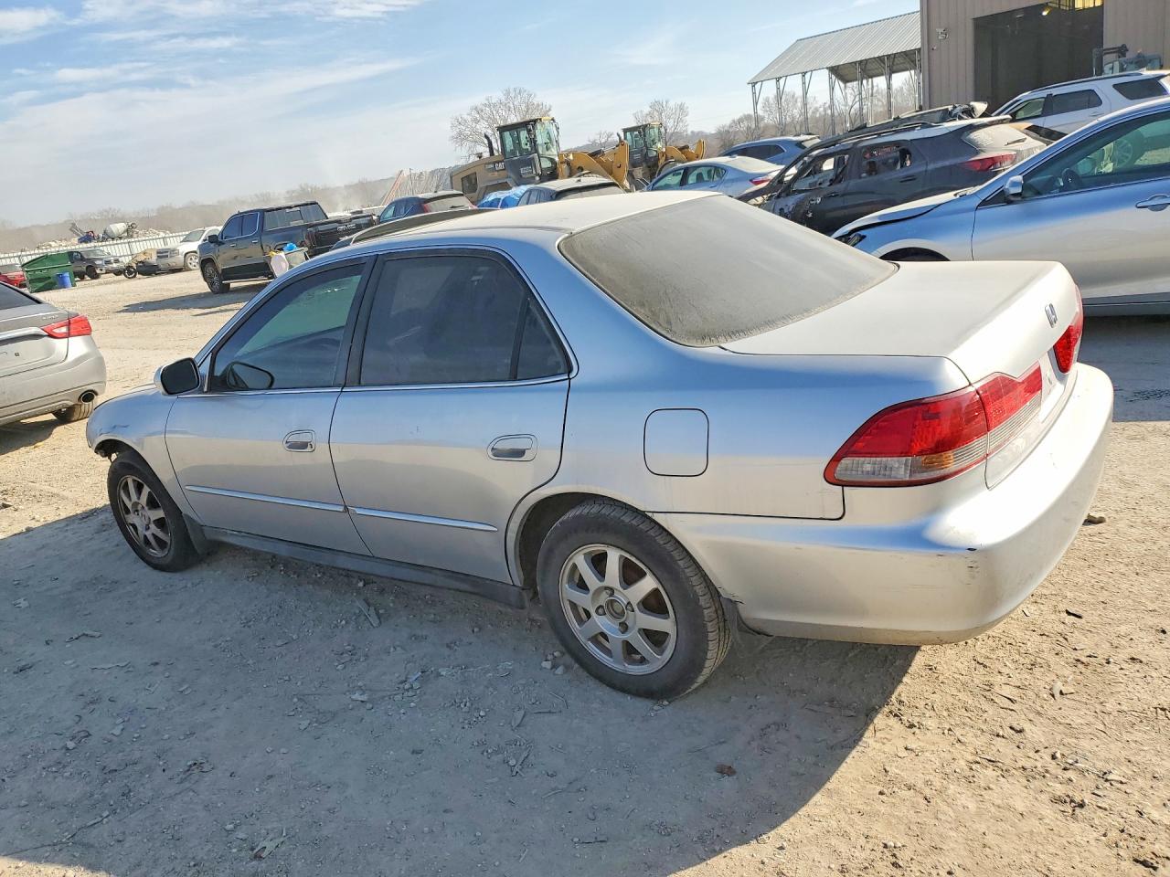 2002 Honda Accord Se Silver vin: 1HGCG56722A009453