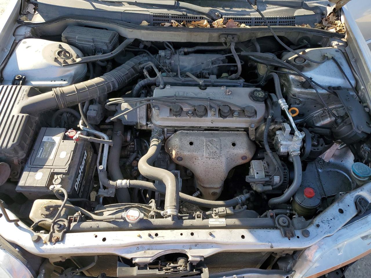 2002 Honda Accord Se Silver vin: 1HGCG56722A009453