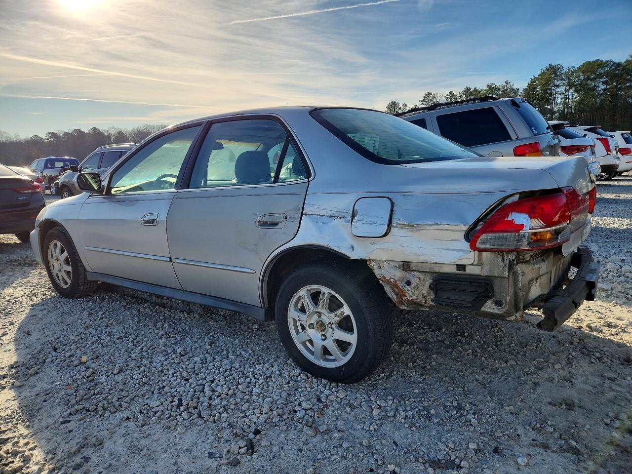 2002 Honda Accord Se Silver vin: 1HGCG56722A101937