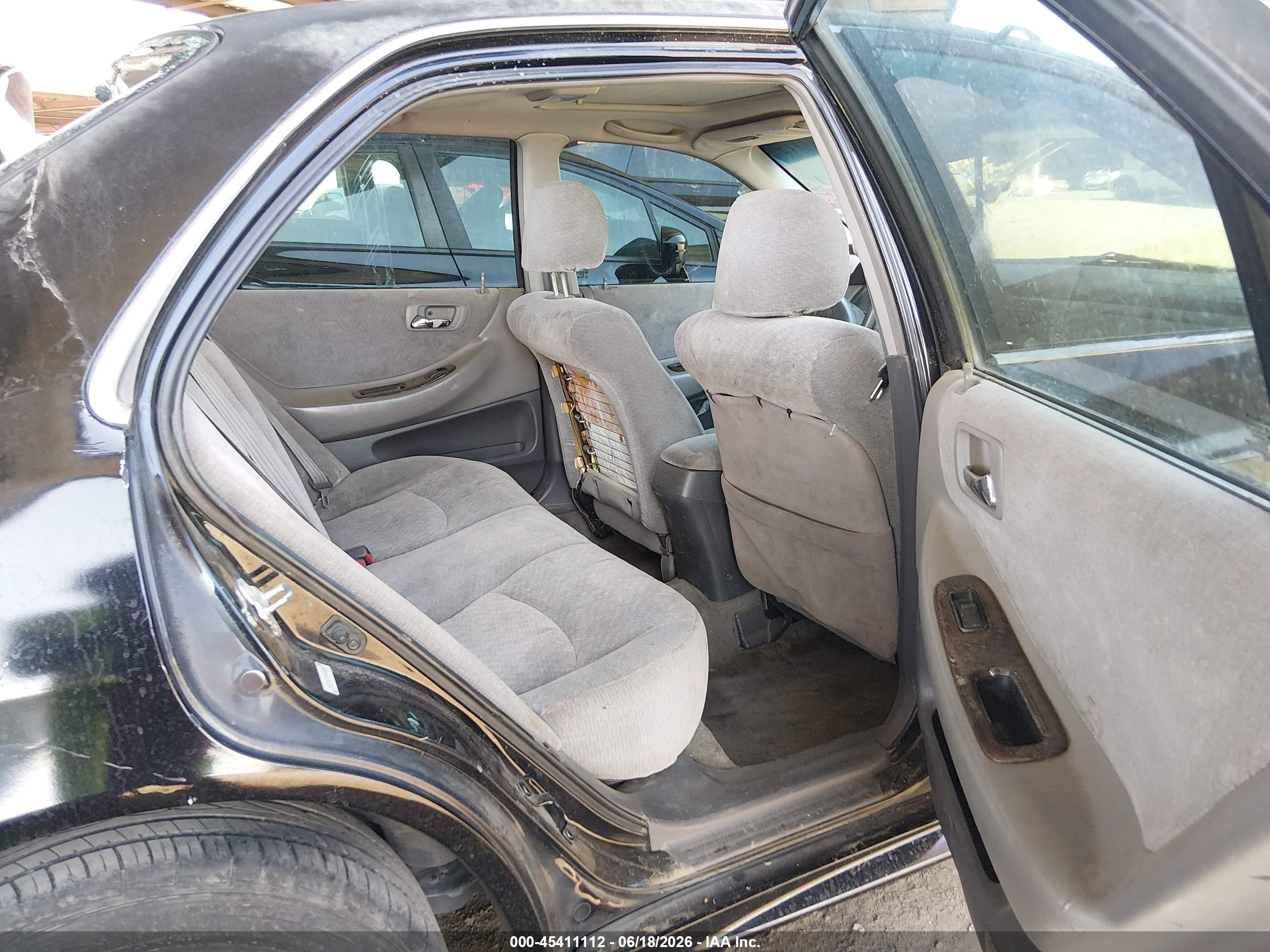 2002 Honda Accord 2.3 Se Black vin: 1HGCG56732A045538