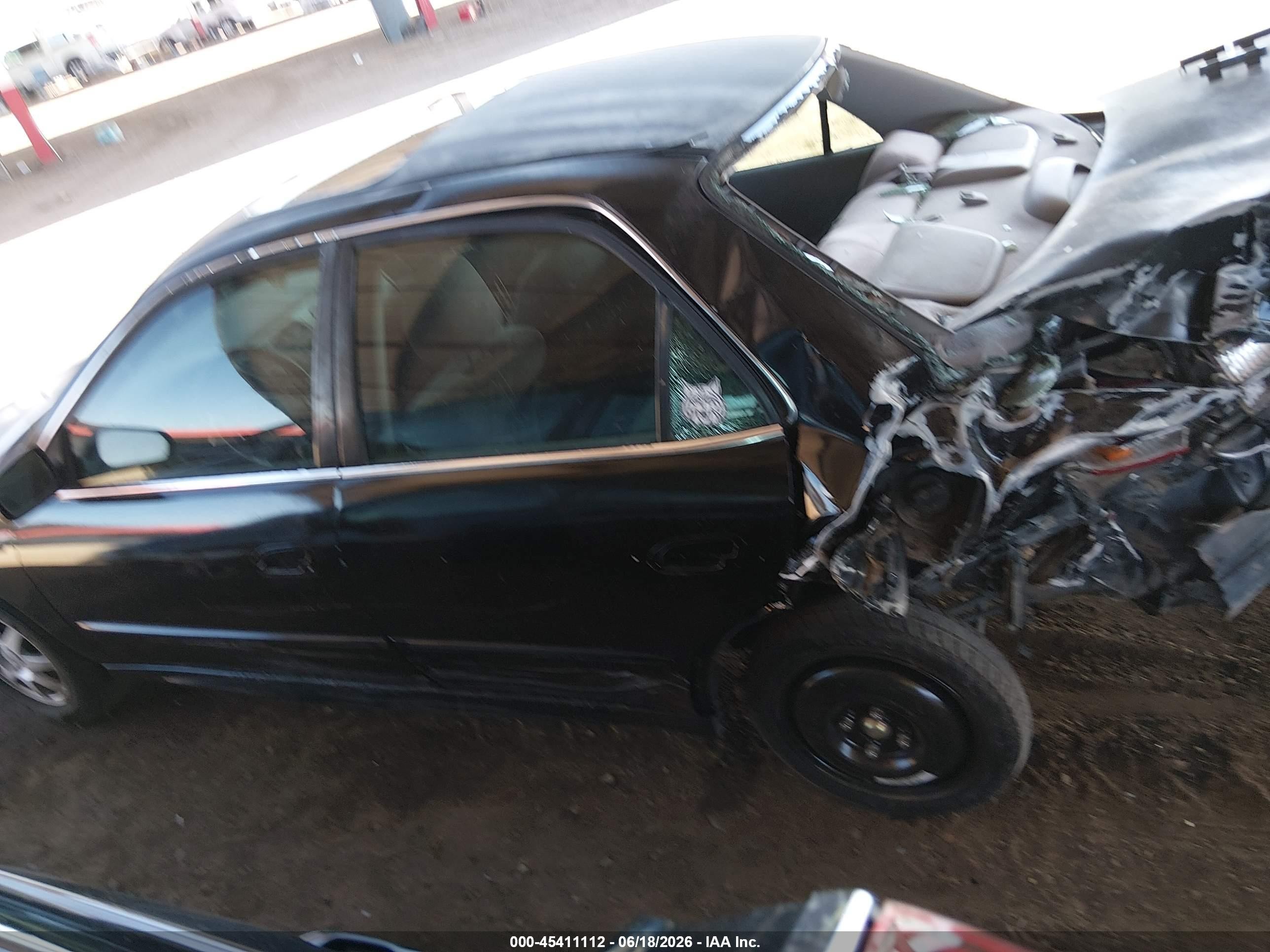 2002 Honda Accord 2.3 Se Black vin: 1HGCG56732A045538
