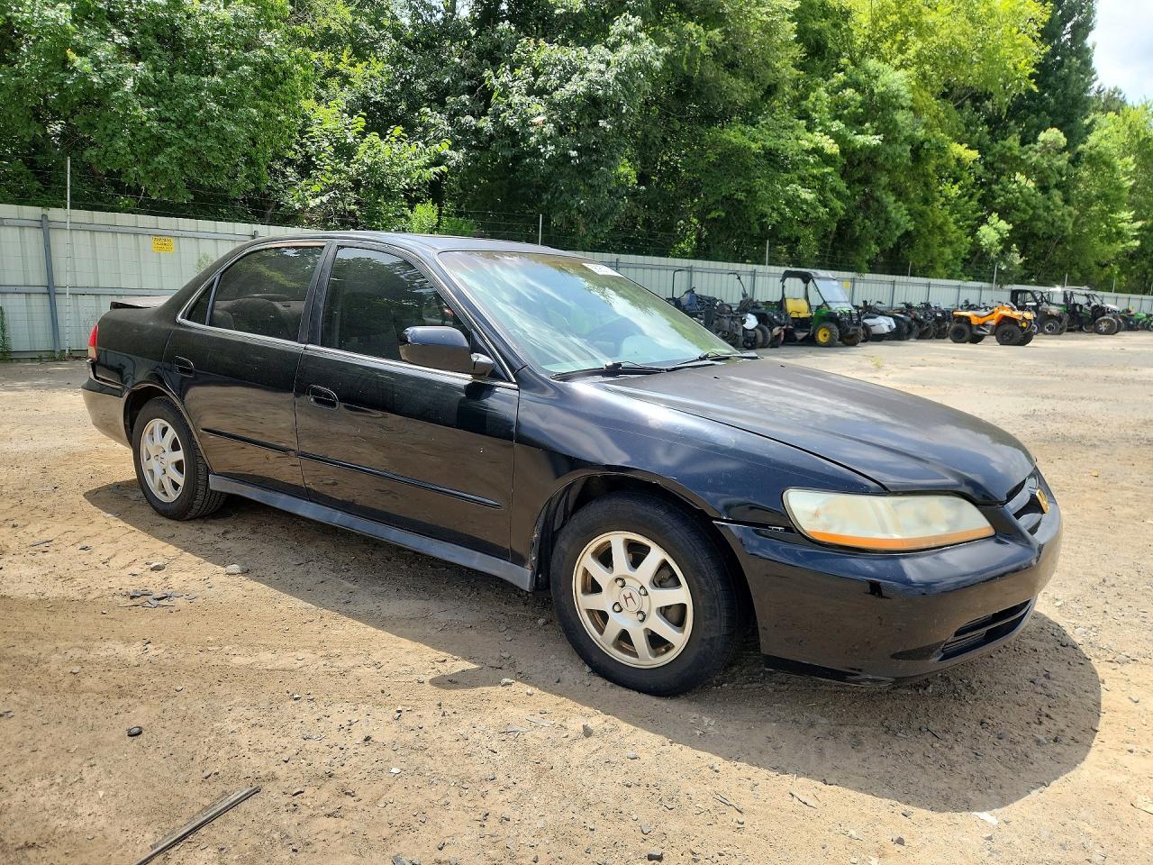 2002 Honda Accord Se Черный vin: 1HGCG56732A122568