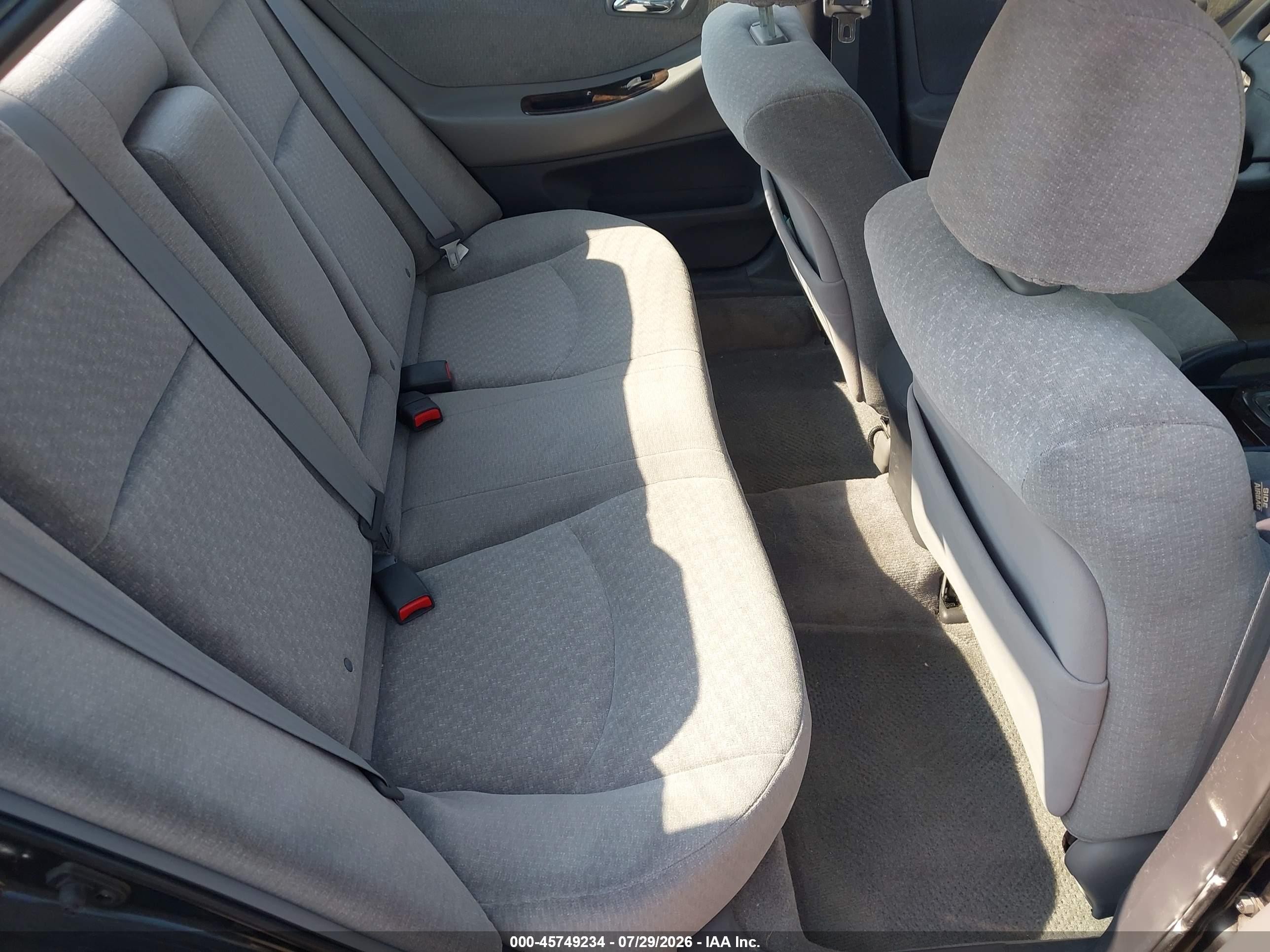 2002 Honda Accord 2.3 Se Black vin: 1HGCG56732A168885