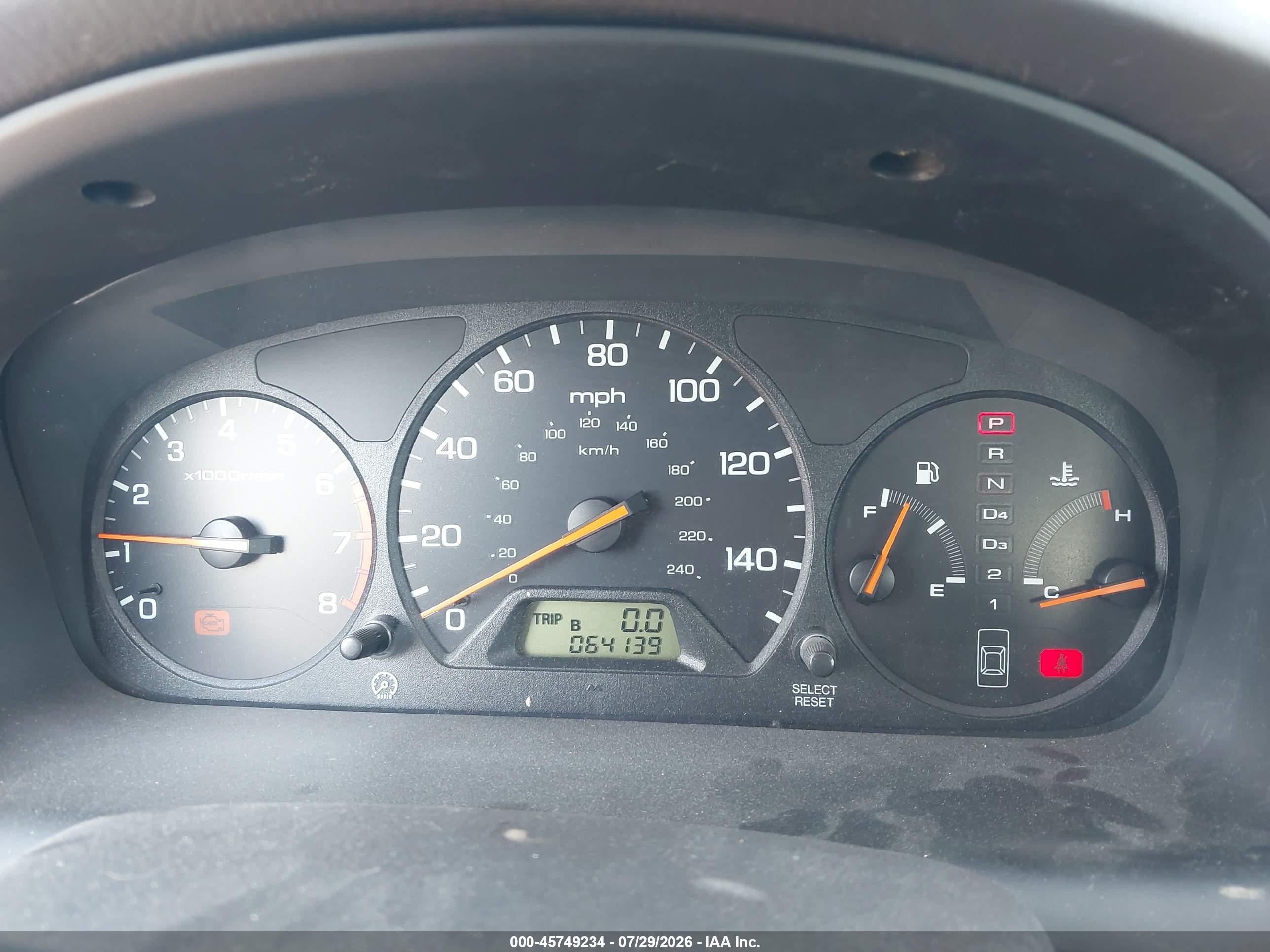 2002 Honda Accord 2.3 Se Black vin: 1HGCG56732A168885