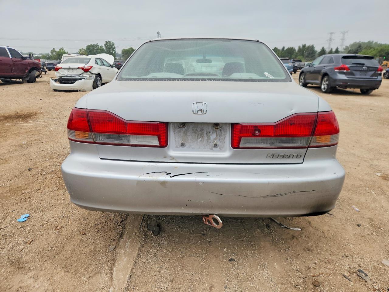 2002 Honda Accord Se Silver vin: 1HGCG56742A121624