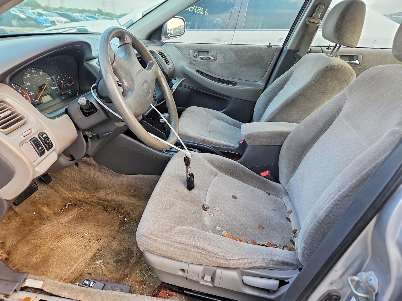 2002 Honda Accord Se Silver vin: 1HGCG56742A121624