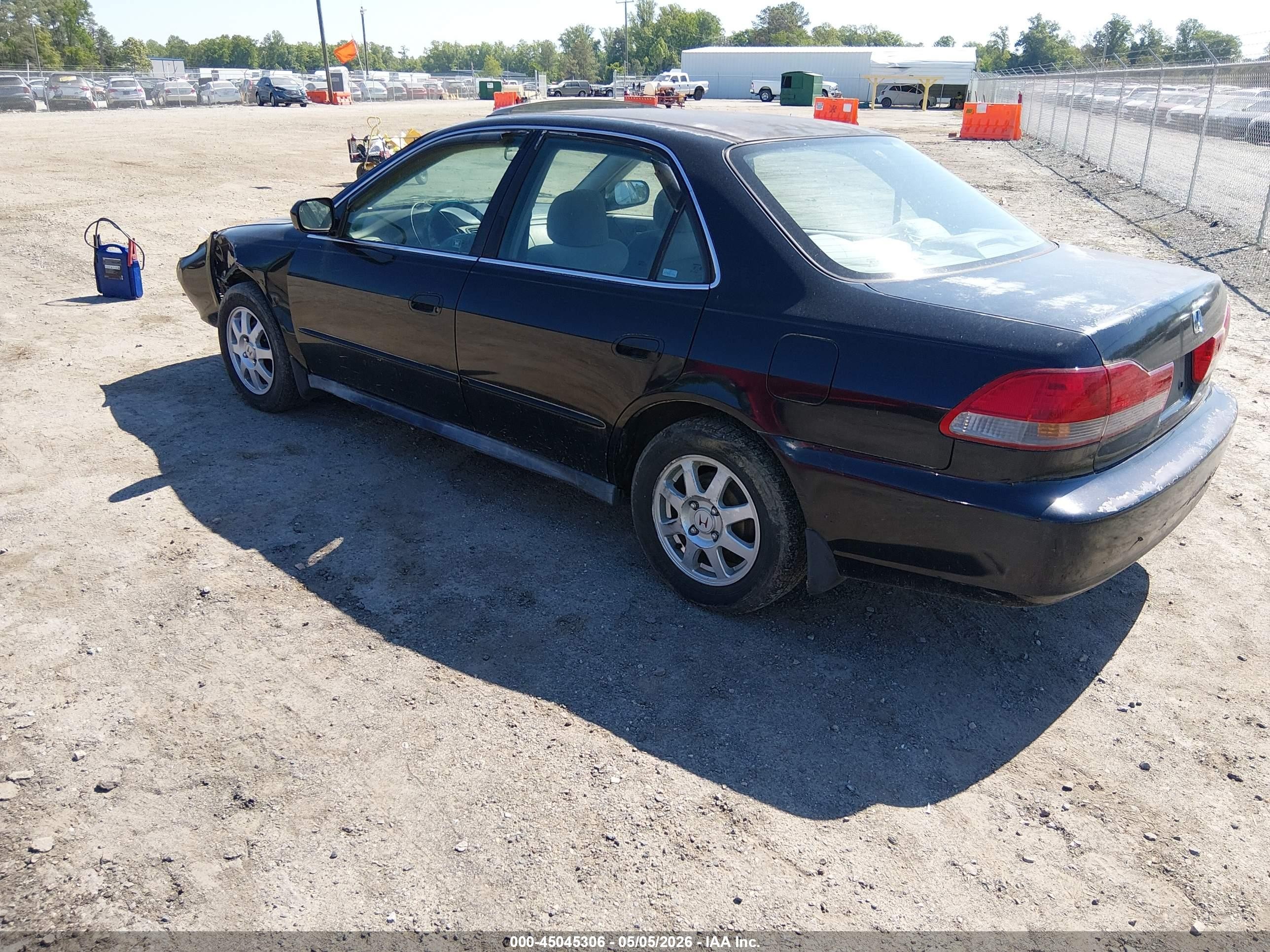 2002 Honda Accord 2.3 Se Черный vin: 1HGCG56742A131635