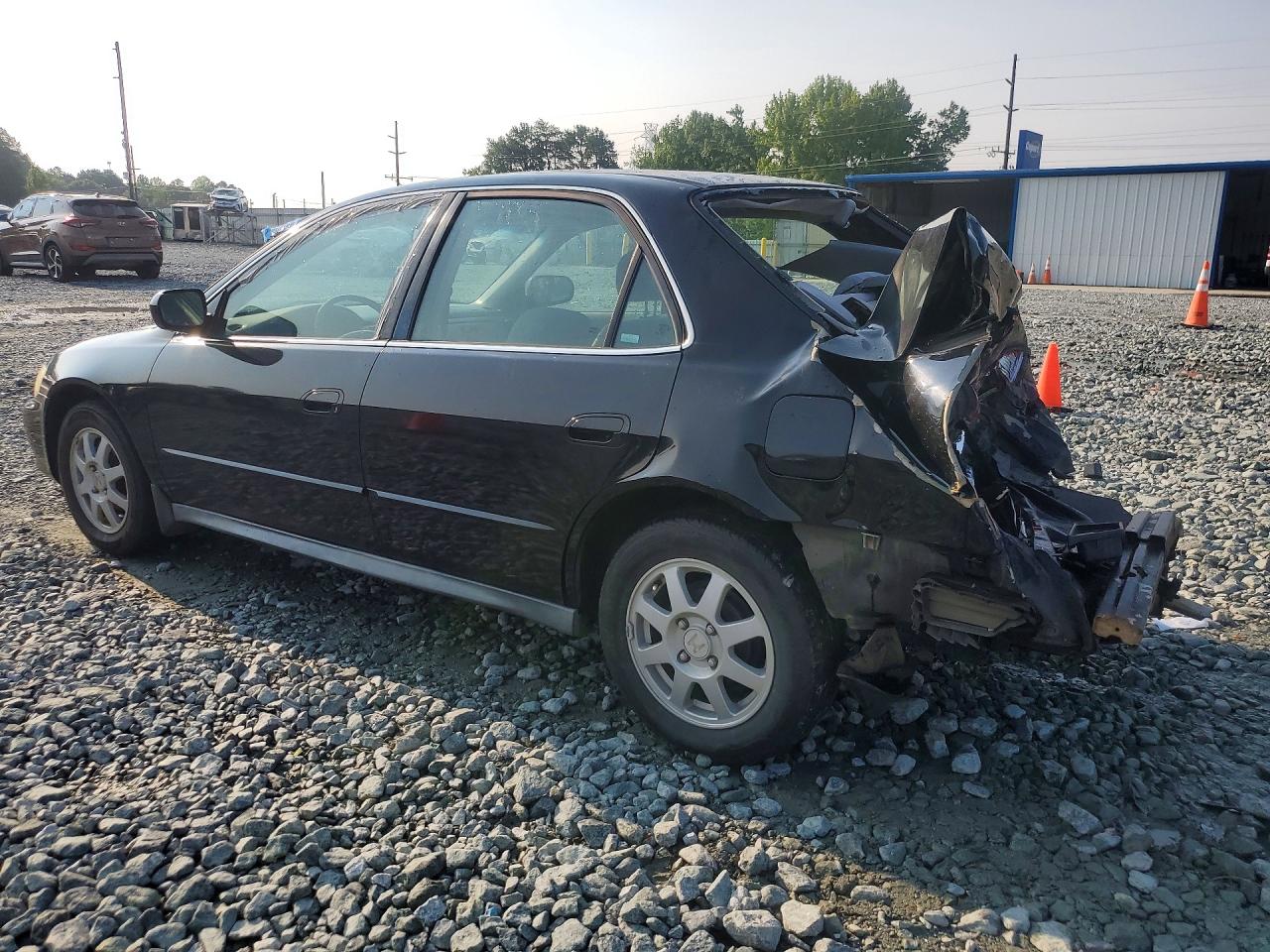2002 Honda Accord Se Black vin: 1HGCG56742A139329