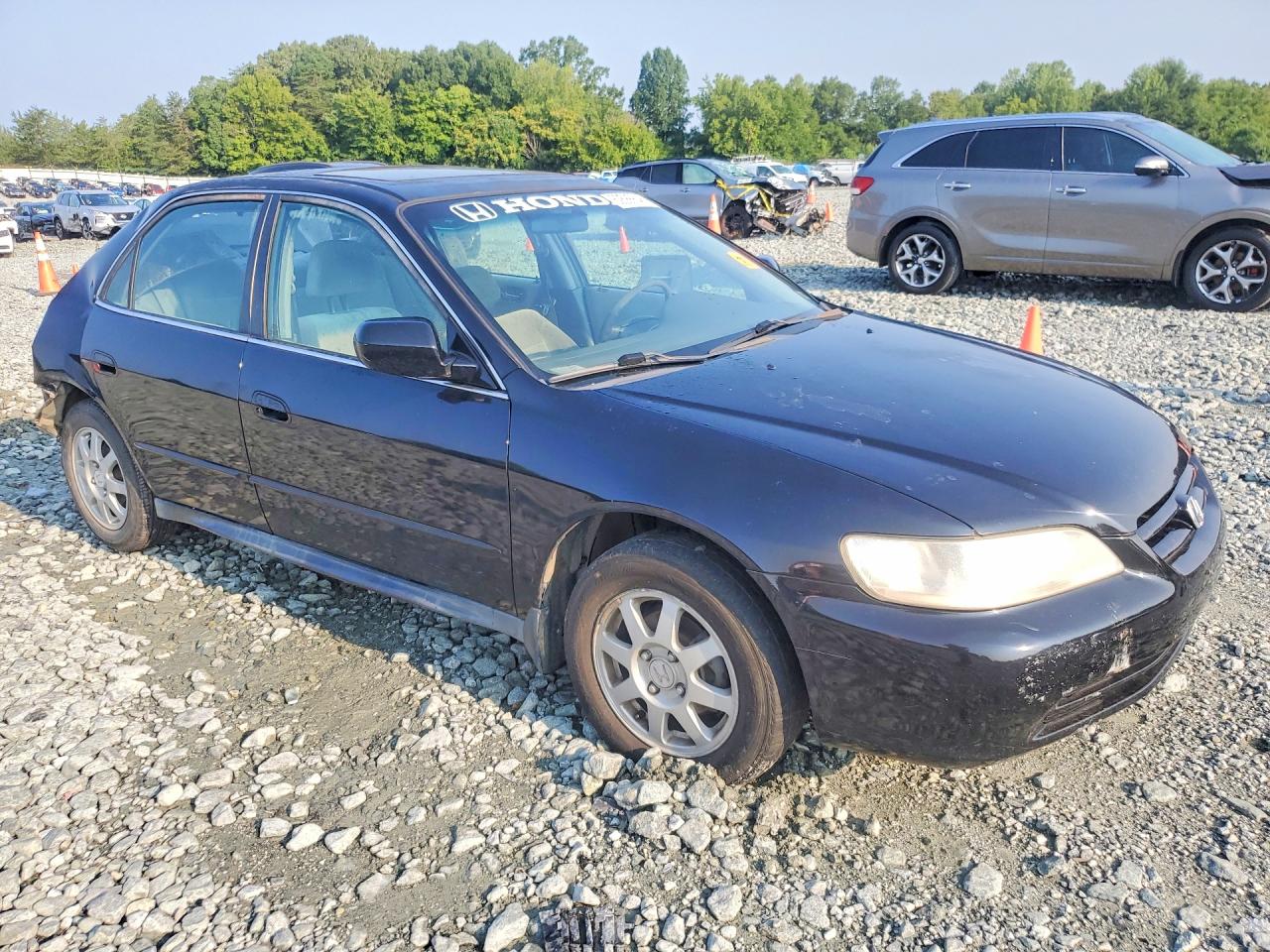 2002 Honda Accord Se Black vin: 1HGCG56742A139329