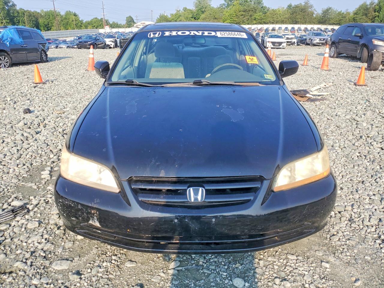 2002 Honda Accord Se Black vin: 1HGCG56742A139329