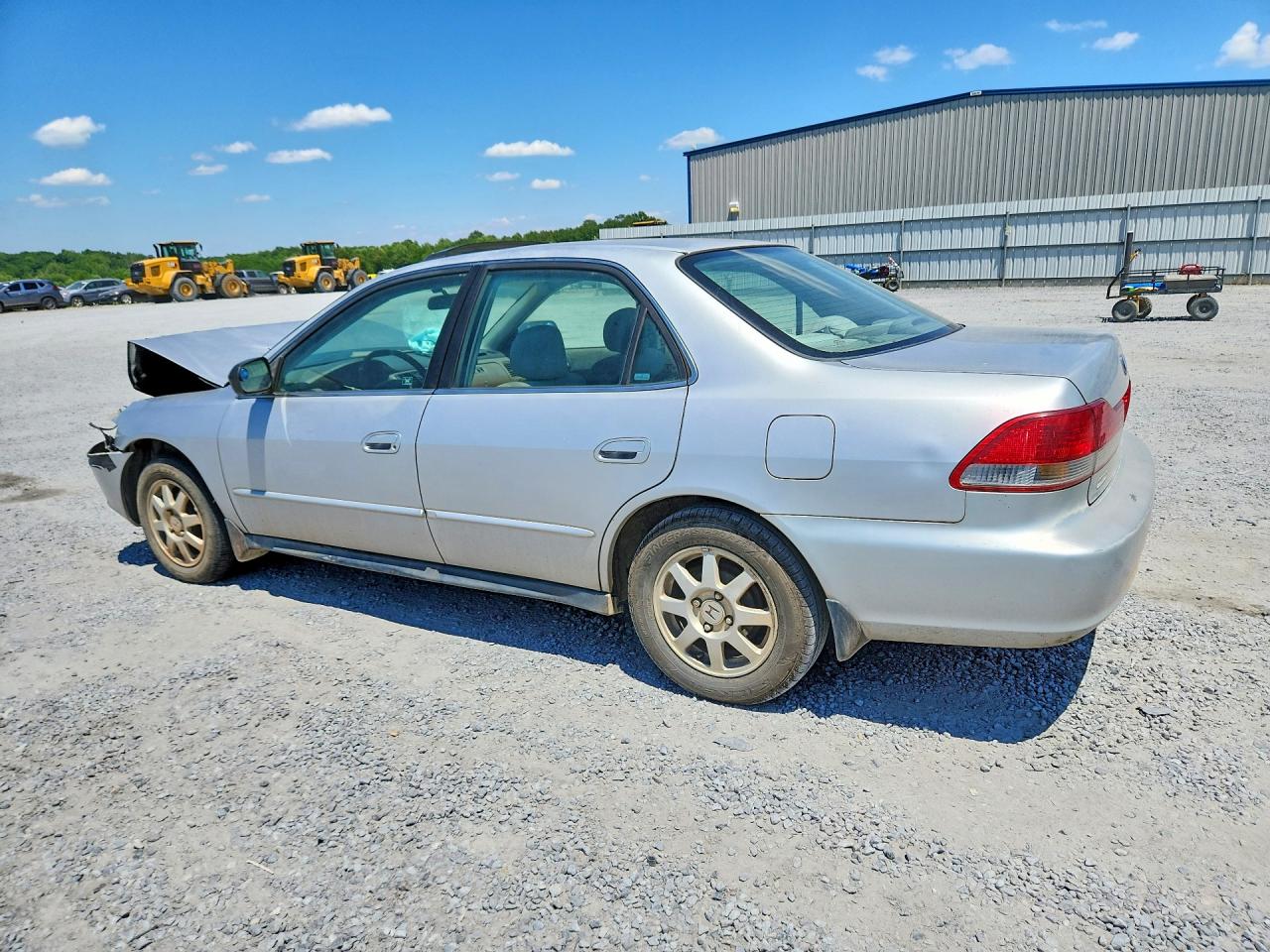 2002 Honda Accord Se Silver vin: 1HGCG56752A119817