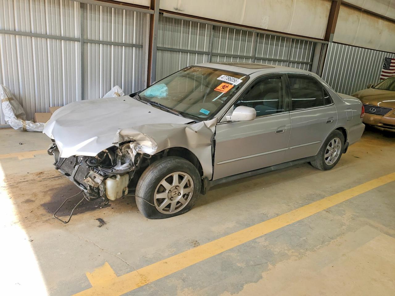 2002 Honda Accord Se Silver vin: 1HGCG56752A129232