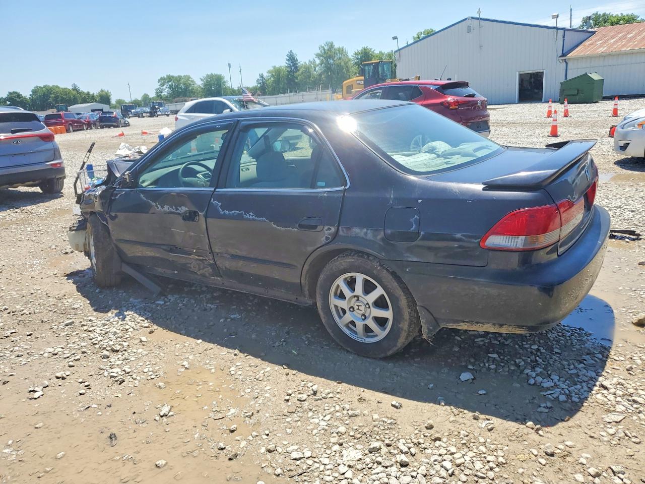 2002 Honda Accord Se Black vin: 1HGCG56752A147651