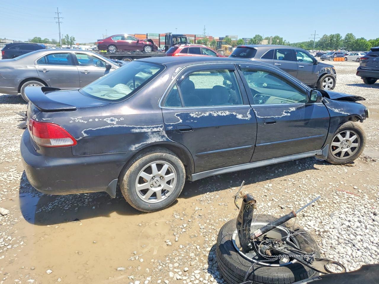 2002 Honda Accord Se Black vin: 1HGCG56752A147651