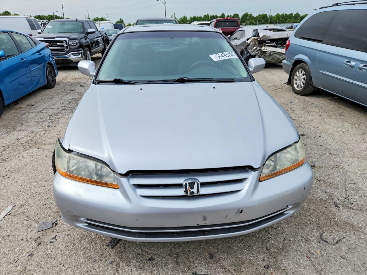 2002 Honda Accord Se Silver vin: 1HGCG56762A019256