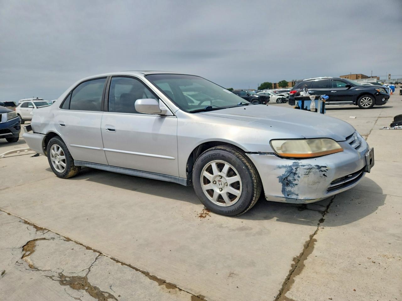 2002 Honda Accord Se Серебряный vin: 1HGCG56772A150602