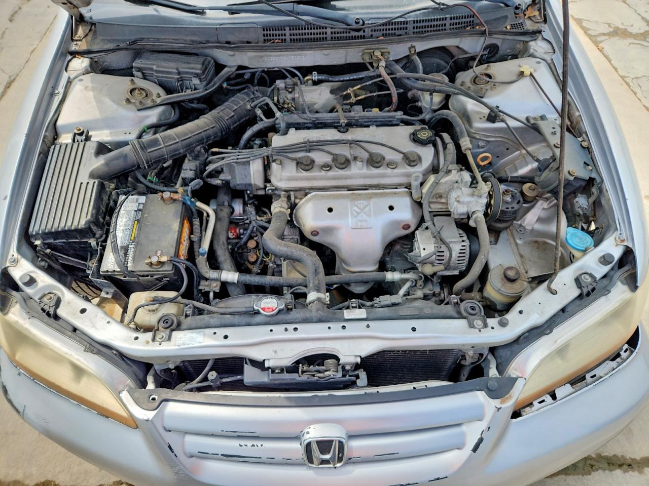 2002 Honda Accord Se Серебряный vin: 1HGCG56772A150602