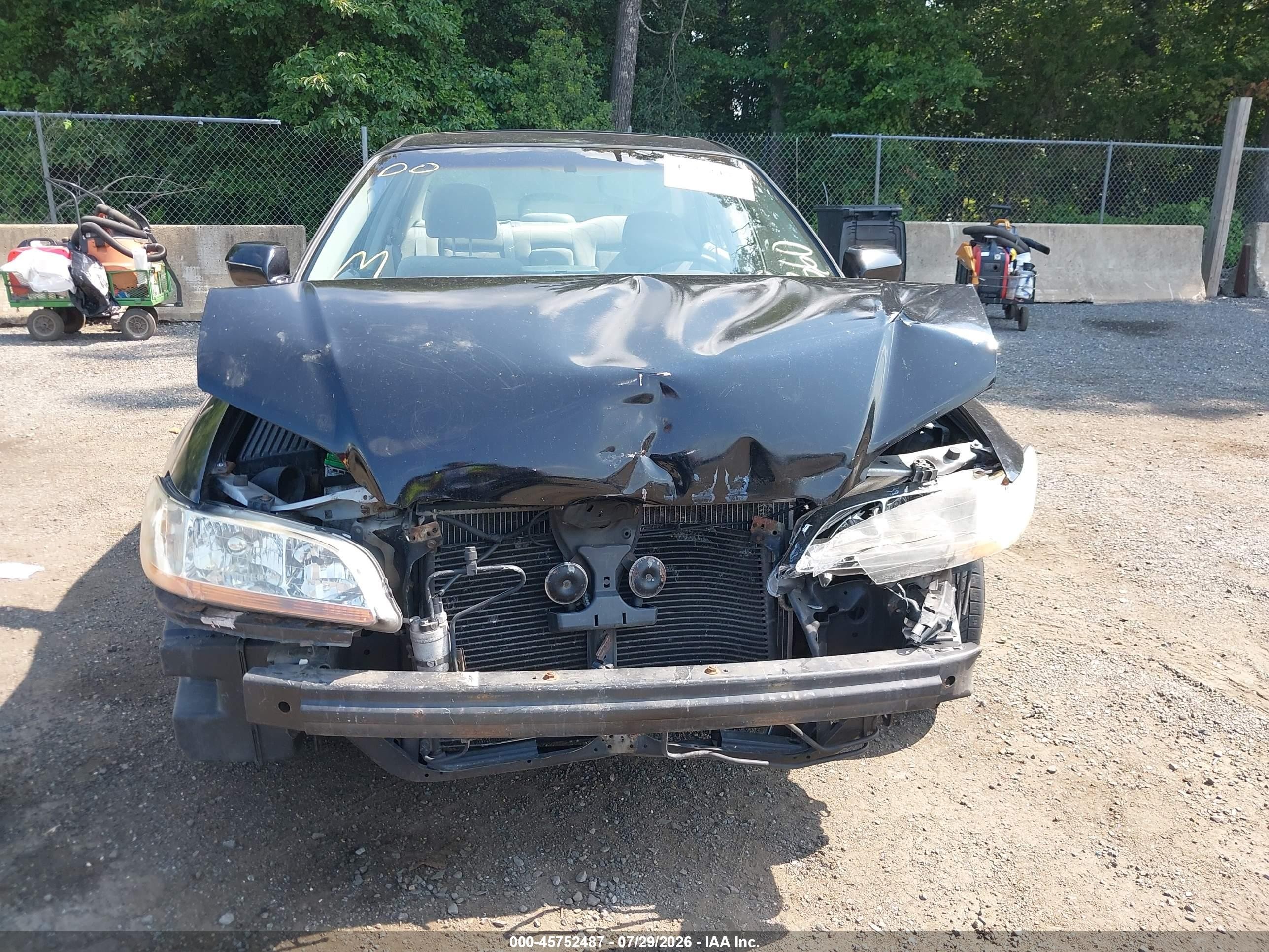 2002 Honda Accord 2.3 Se Black vin: 1HGCG56772A163074