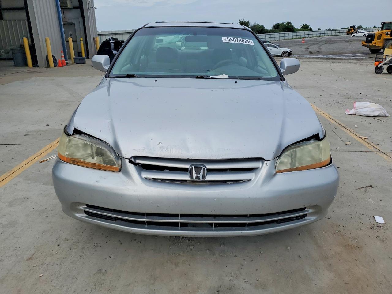2002 Honda Accord Se Silver vin: 1HGCG56792A027335