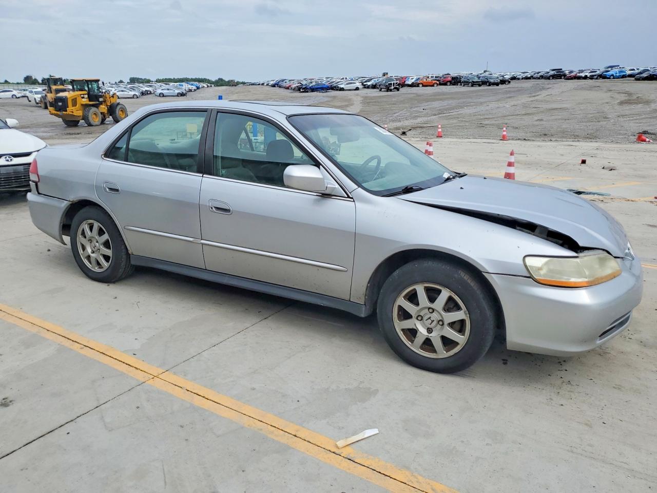 2002 Honda Accord Se Silver vin: 1HGCG56792A027335