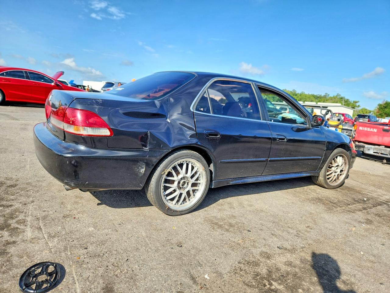 2002 Honda Accord Se Black vin: 1HGCG56792A065440
